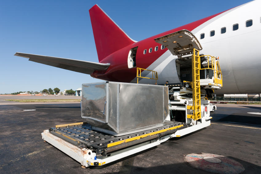 uploading plane