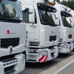 FTL and LTL trucks lined up ready to deliver